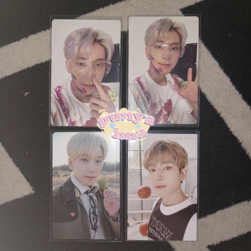 [BUNDLE] Official Photocard PC Wonwoo SEVENTEEN Face The Sun Carat ver Benefit Weverse Global Fanclu