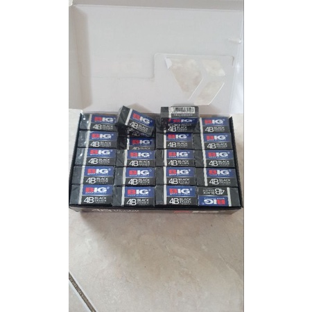 

[1pcs] penghapus hitam - penghapus 2b - setip