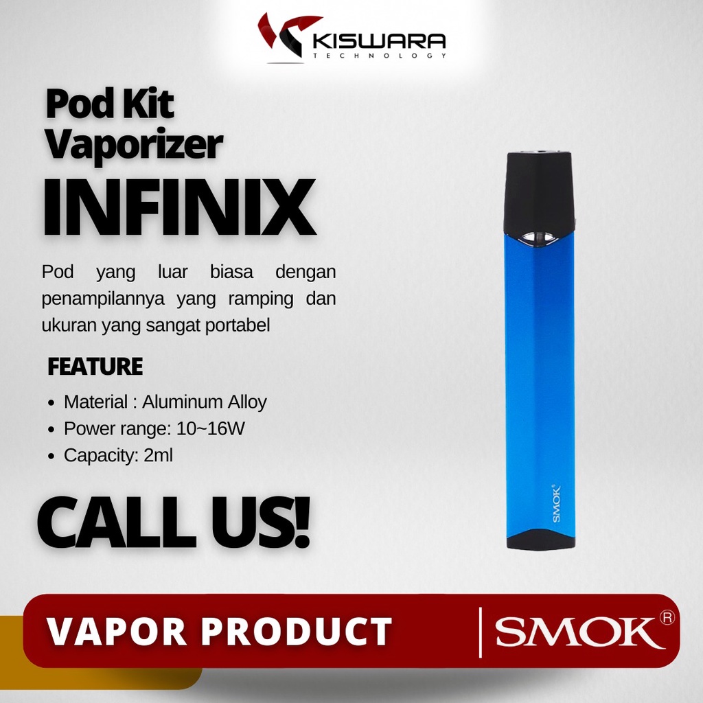 SMOK Infinix Kit Pod BLUE Authentic