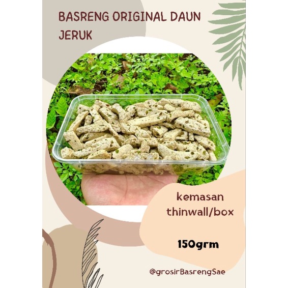 

basreng viral original daun jeruk kemasan box 150gr