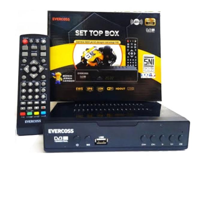 Evercoss Megabox STB Set Top Box TV Digital GARANSI RESMI