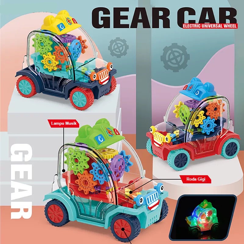 Gear Universal Wheels 9 Varian | Mainan Anak Laki Laki Mobil Mobilan | Hadiah Ulang Tahun Anak Laki Laki | Kado Ultah Anak