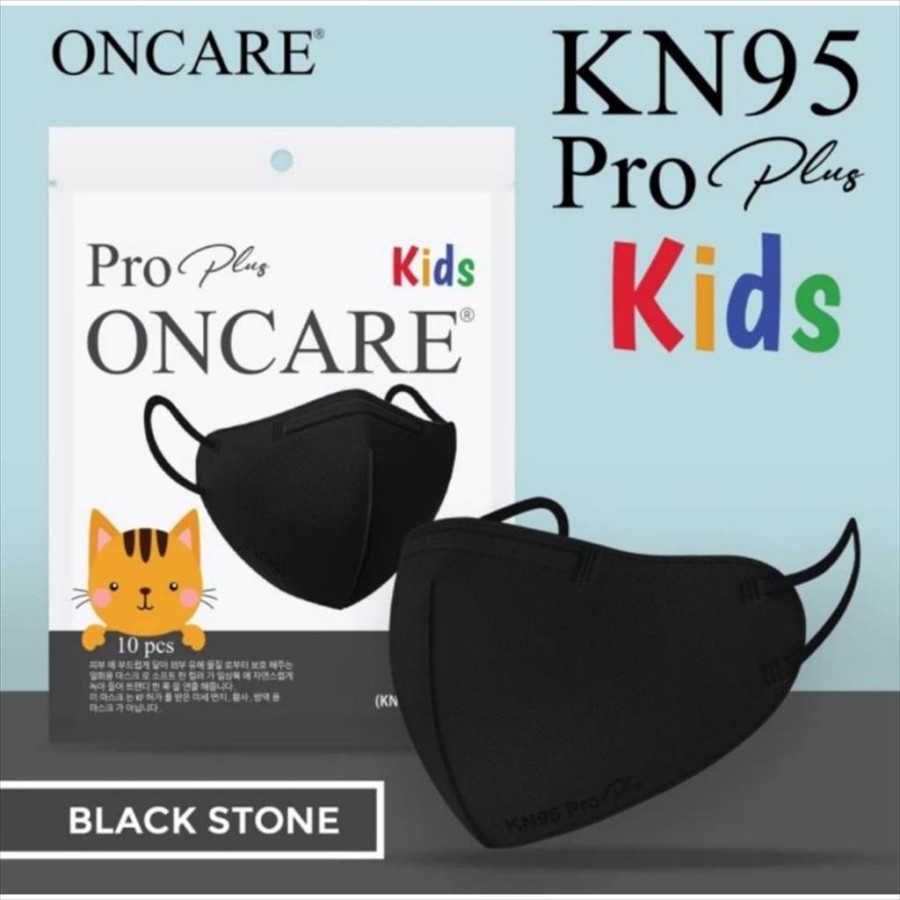 BELLA - MASKER KN95 PRO PLUS ANAK ONCARE 5PLY KOREA KIDS MASK PRO+ ORIGINAL PACK ISI 10