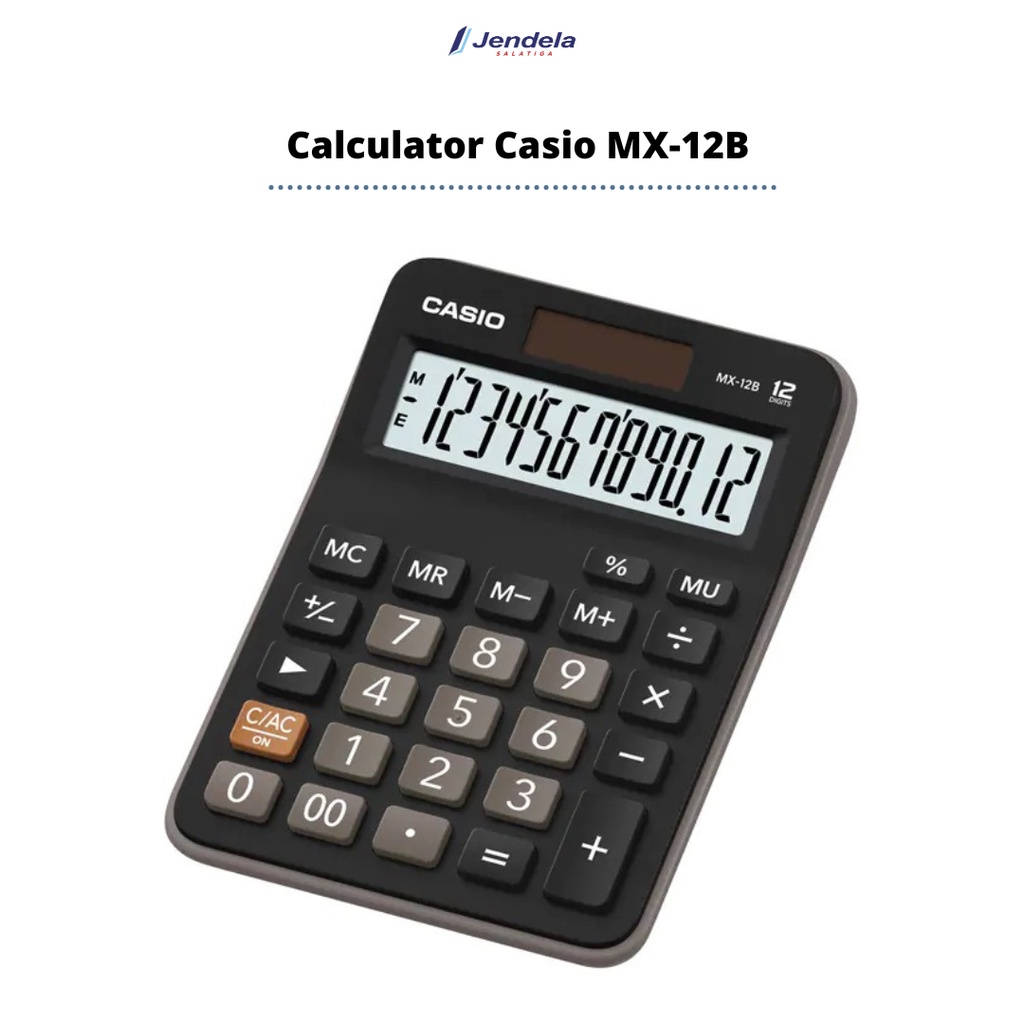 

Kalkulator Casio MX-12B / Kalkulator 12 Digit