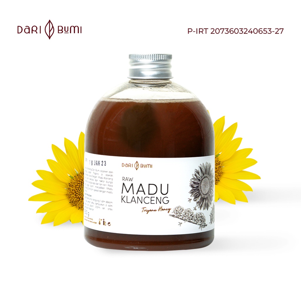 Madu Murni Klanceng 650g Dari Bumi Premium Pure Original