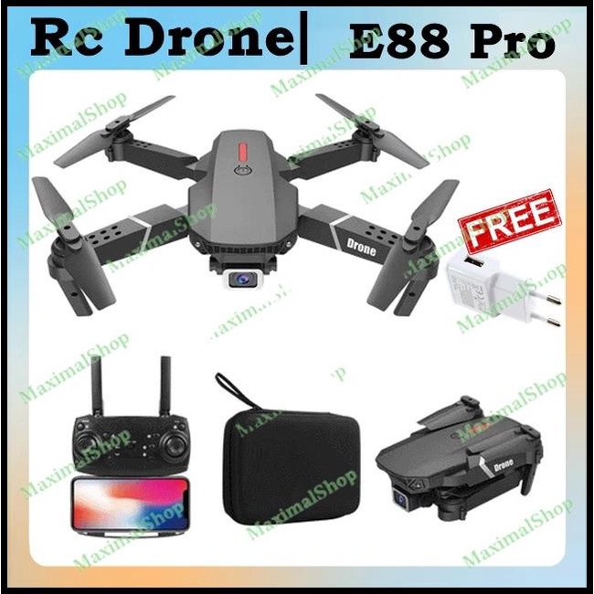 Drone E88 Pro 4K Camera Drone Dual Camera Mini Drone