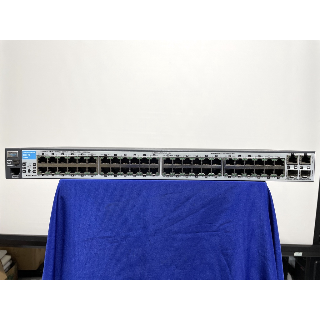 Jual switch hp procurve 2610 48 j9088a 48 port 2 port gigabit manage
