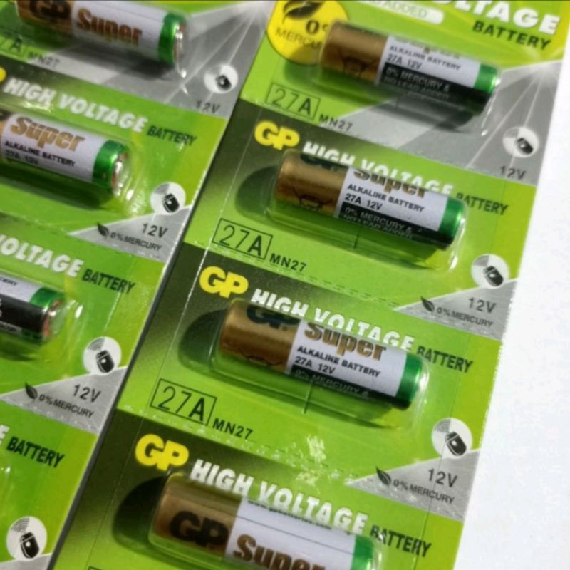 BATERAI GP27A / GP27 SUPER ALKALINE ORIGINAL DAN MURAH