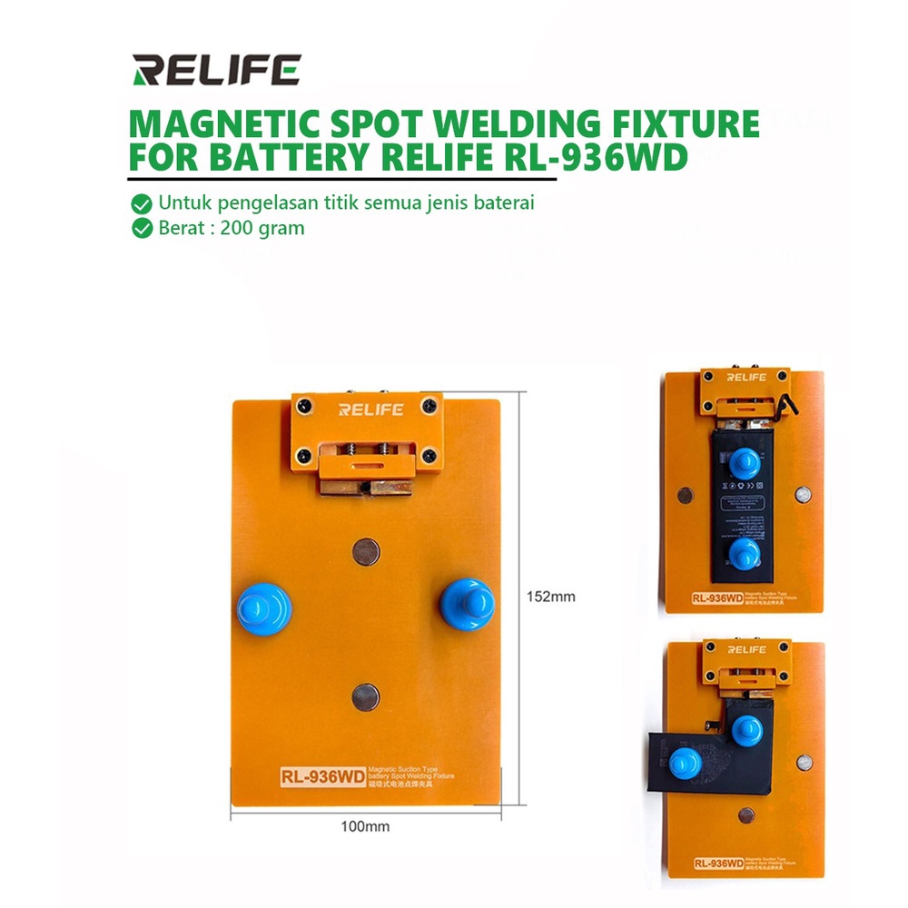 MOLDING BATTRY MAGNETIC SPOT WELIDING RELIFE RL-936WD ORIGINAL