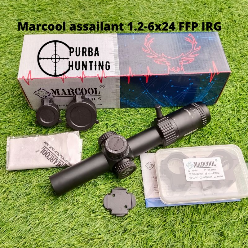 Telescope Marcool assailant 1.2-6x24 FFP IRG - assailant 1.2-6x24FFP IRG