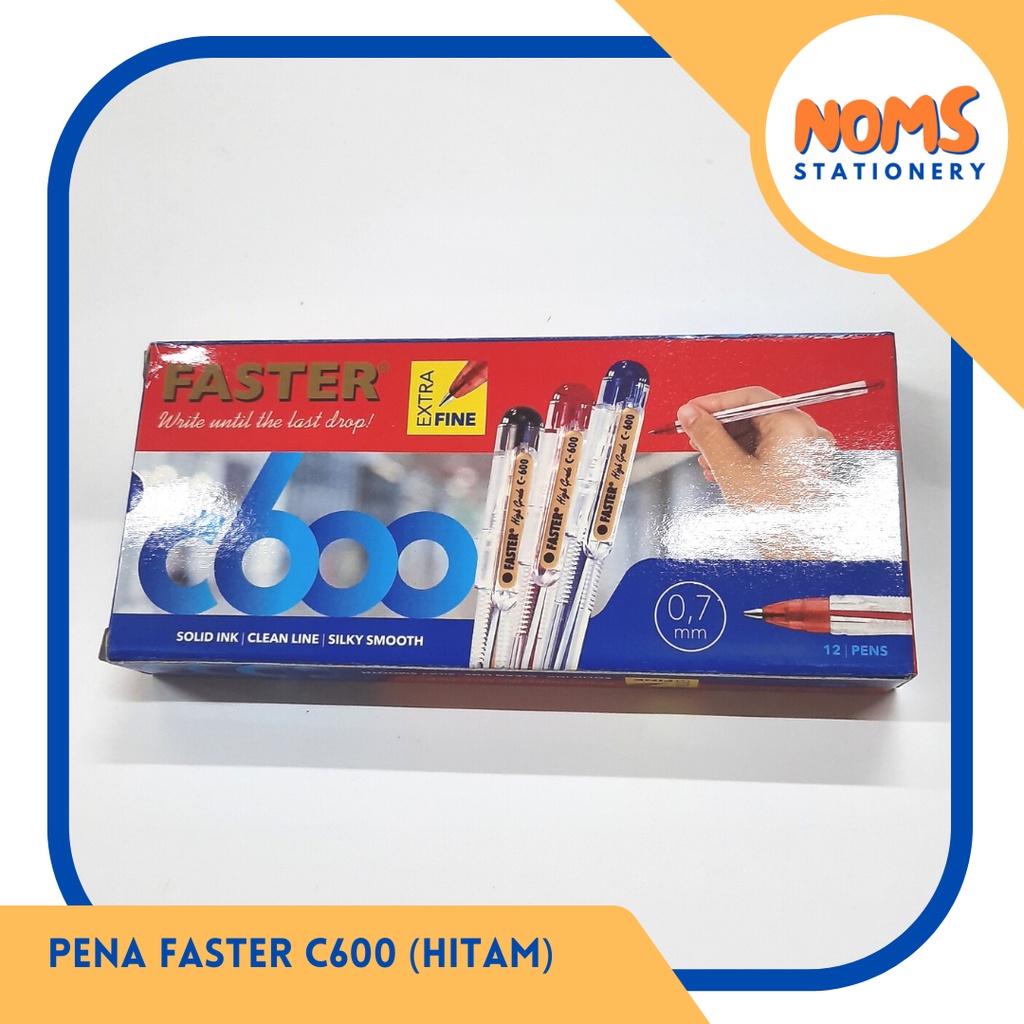 

Pulpen Faster C600 0,7 mm