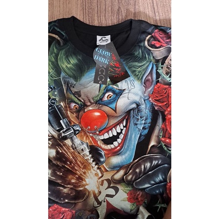 kaos joker tattoo caballo thailand