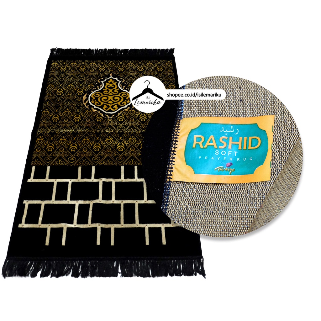 GIFT Box Hampers Sajadah KISWAH BLACK FREE Tasbih Kemas Kado Hadiah Hantaran