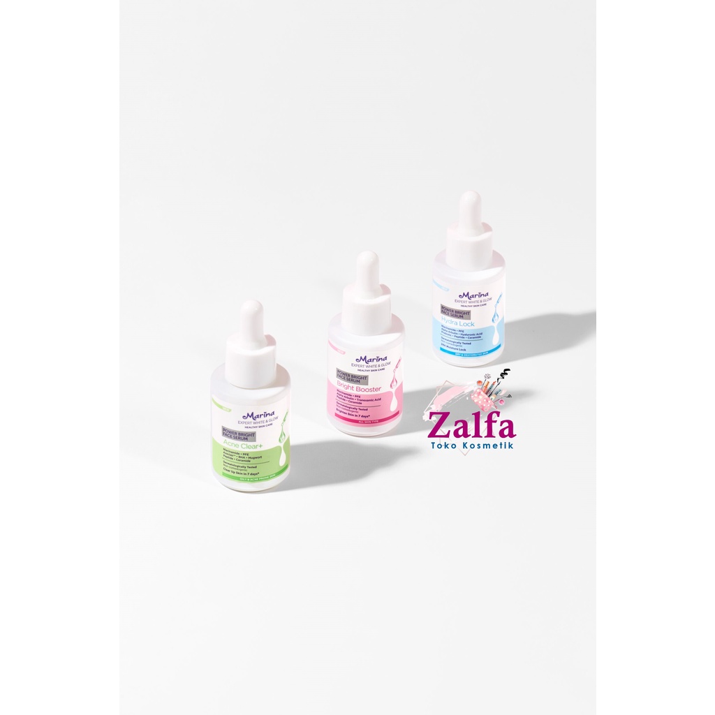Marina Expert White &amp; Glow Power Bright Face Serum 25ml