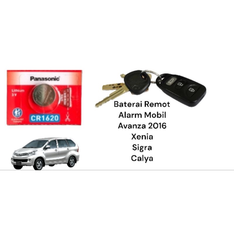 Baterai Remote Mobil Avanza/Xenia/Calya/Sigra Baterai Mobil