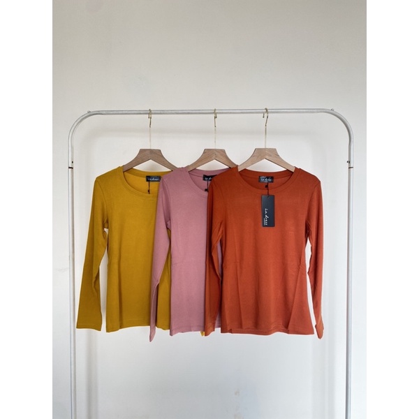 ATASAN LA DRESS TANGAN PANJANG KAOS IMPORT BANGKOK (BJLD400)