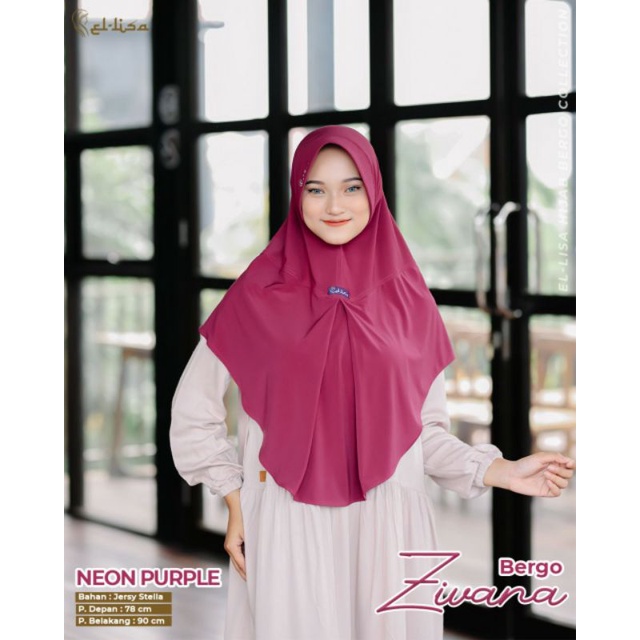 Ellisa Hijab ❤️ Bergo Zivana