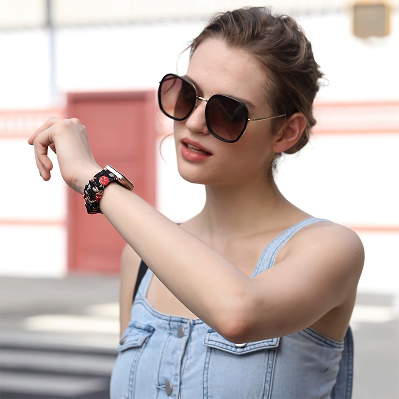 Tali✅SCRUNCHIE KOREA | TALI STRAP WATCH ELASTIC ADJUSTABLE - Ultra SERI 8 1 2 3 4 5 6 7 SE | SIZE 38mm 40mm 41mm 42mm 44mm 45mm | Tali strap sport band apple watch iwatch smartwatch