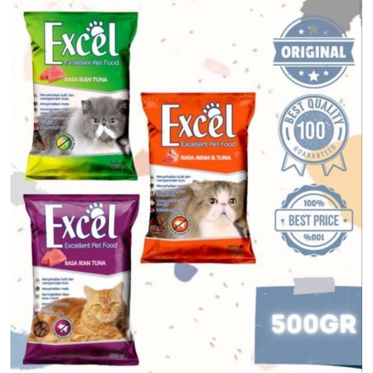 EXCEL CAT FOOD 500 GR FRESHPACK