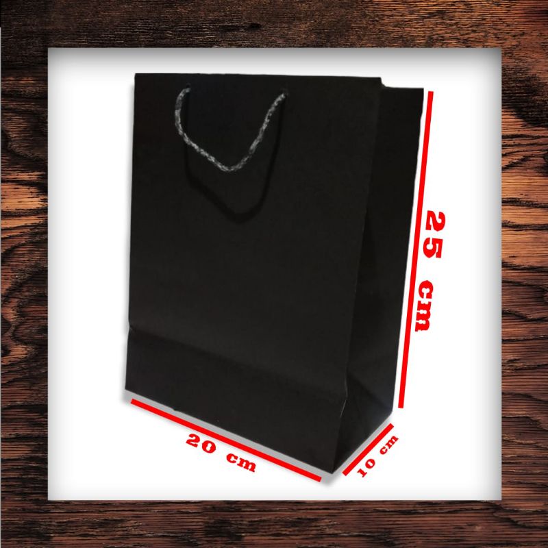 

papebag r6 hitam per lusin ( 12 )pcs