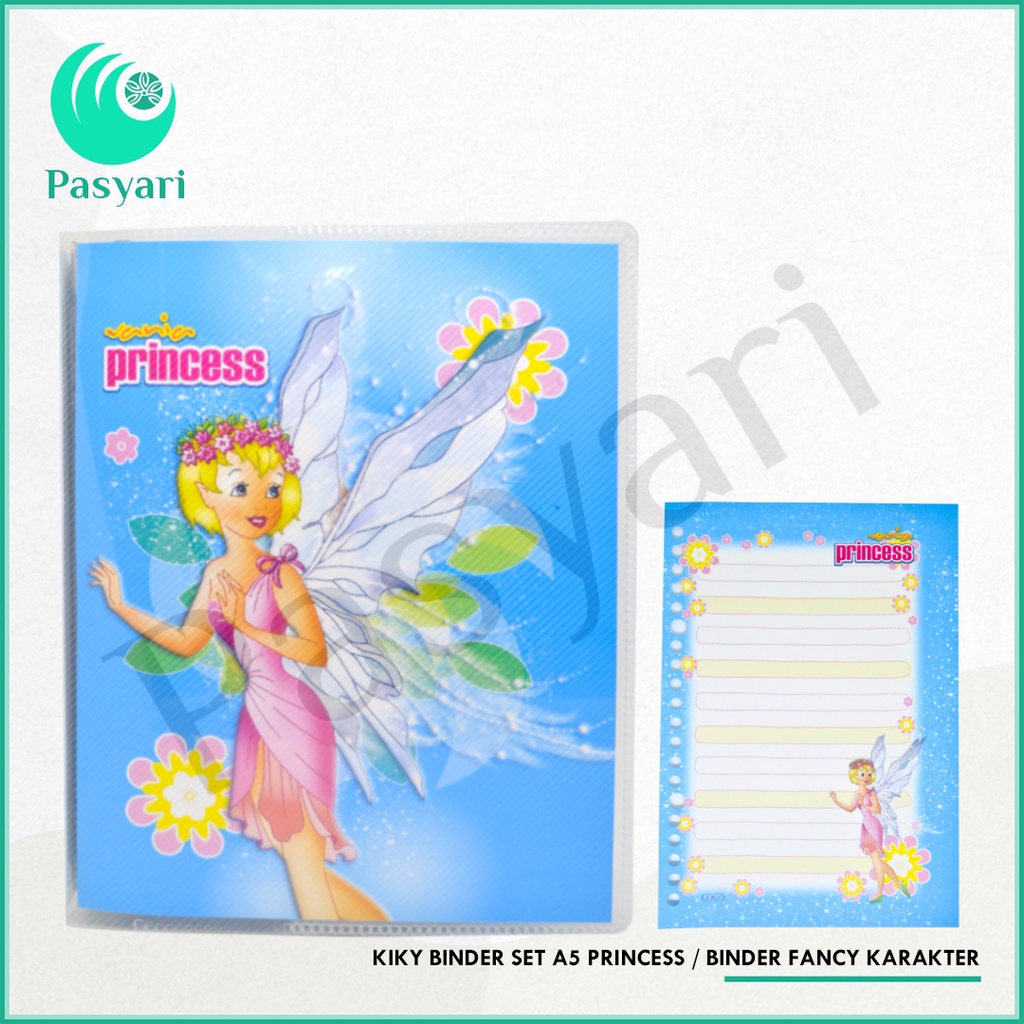 

Kiky Binder Set A5 Princess / Binder Fancy Karakter