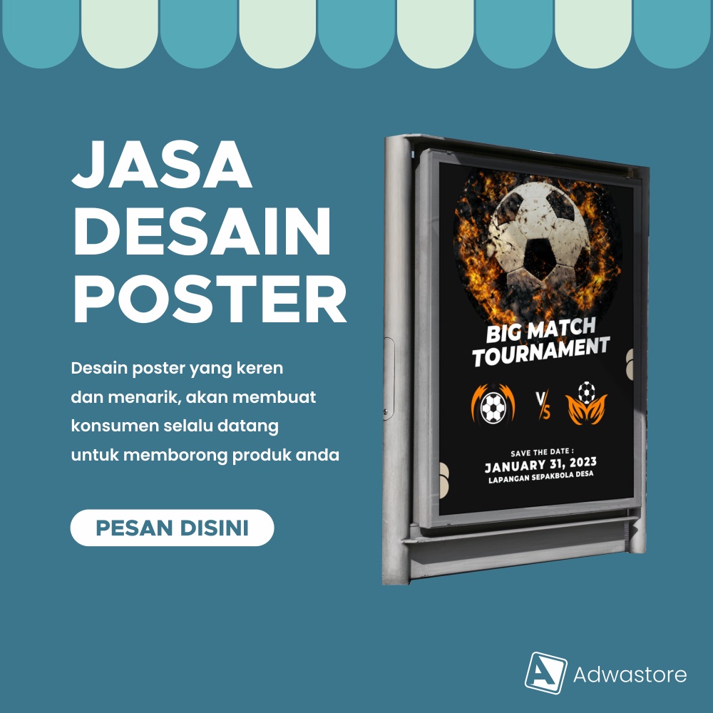 Desain Poster | Jasa Desain Poster | Melayani poster berbagai ukuran siap cetak