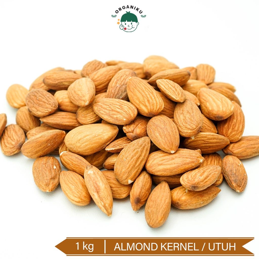 Almond Kernel / Kacang Almond / Almond Utuh 1kg