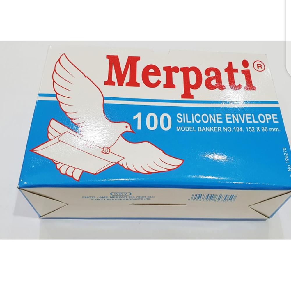 

Amplop Merpati 1 pak(isi 5 kotak)