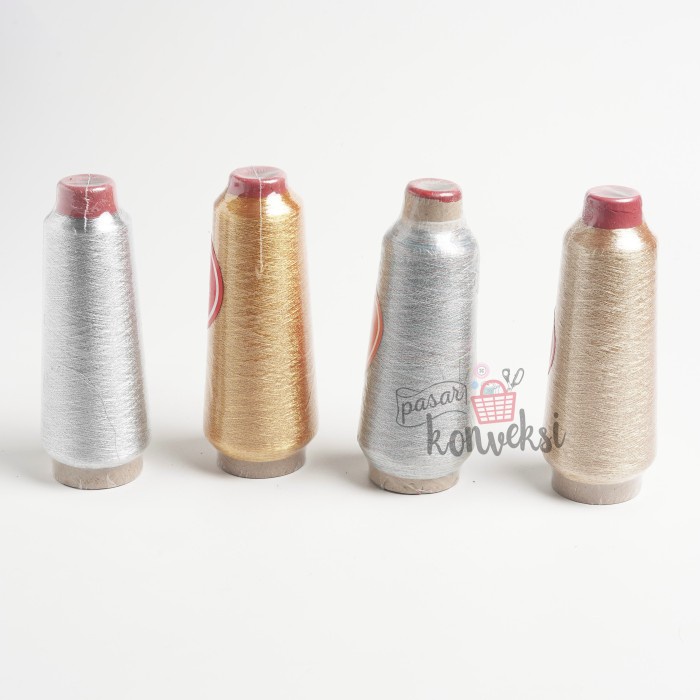 Konveksi Benang Bordir Emas Lunarex (Metallic)