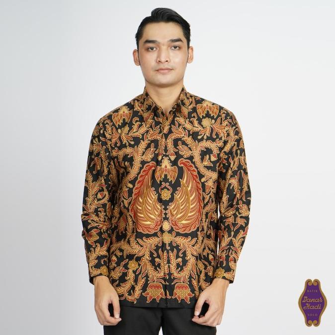 DANAR HADI-Kemeja Batik PA Gurdo Latar Rambat -GULR.78.1022 - Hitam