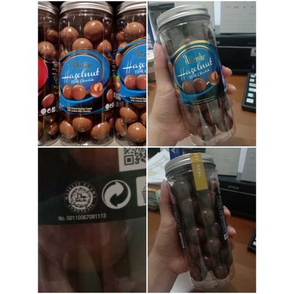 

Alfredo Hazelnut Milk Chocolate Jar 280g Halal Product Malaysia