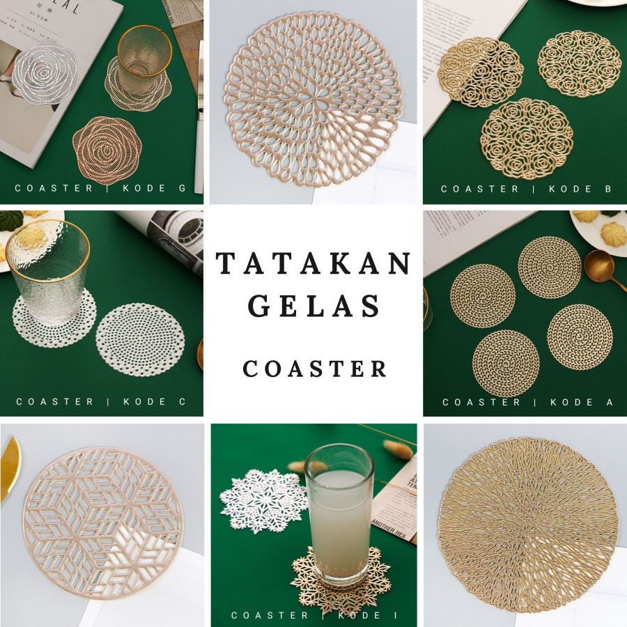 VS BG - TATAKAN GELAS SILIKON KARAKTER SILICONE COASTER ALAS MANGKOK ANTI SLIP - TATAKAN CANGKIR TAHAN PANAS