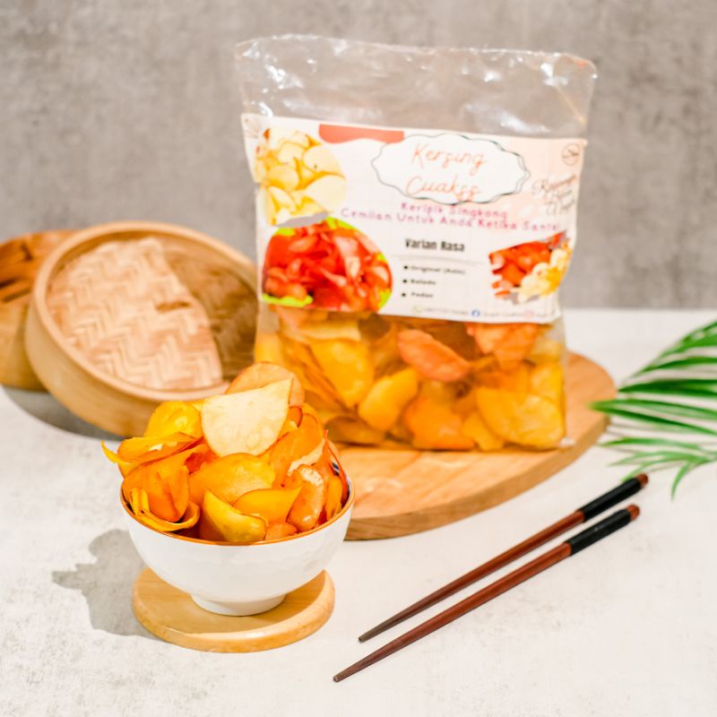 

KERSING CUAKSS | kripik singkong | kripik | singkong | ketipik singkong pedas | keripik singkong manis | keripik singkong pedas manis