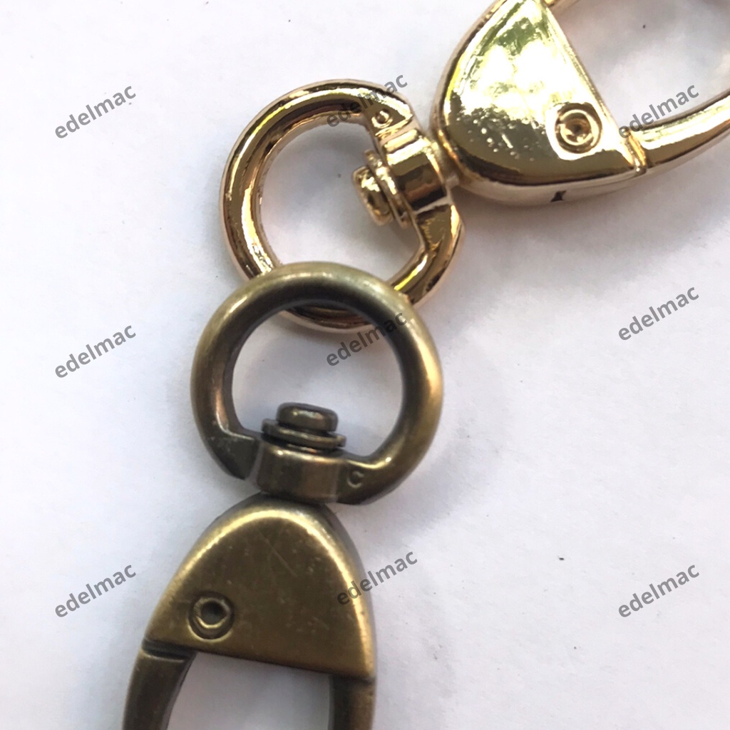 Gesper Oval Kait Tas | Gantungan Kunci Bag Straps Hardware | buckles Pet Leashes