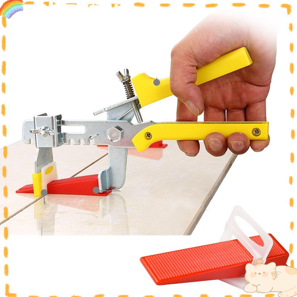 Solighter Tile leveling Tools 1mm/1.5mm/2.5mm/3mm Tile Locater Cross Locater Wedges Tang Alat Tukang Bangunan