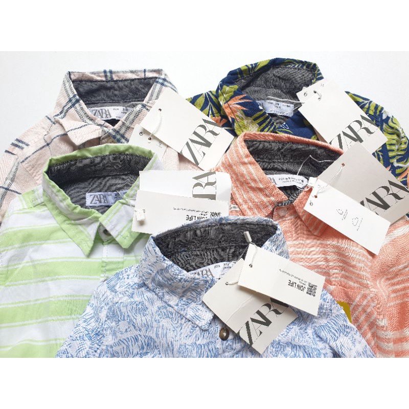 KEMEJA  ANAK LAKI-LAKI LENGAN PANJANG ZARA