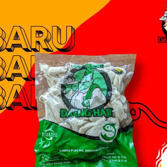 

Frozen Bandung Basreng ikan 500gr paket harap pesan bublewrap