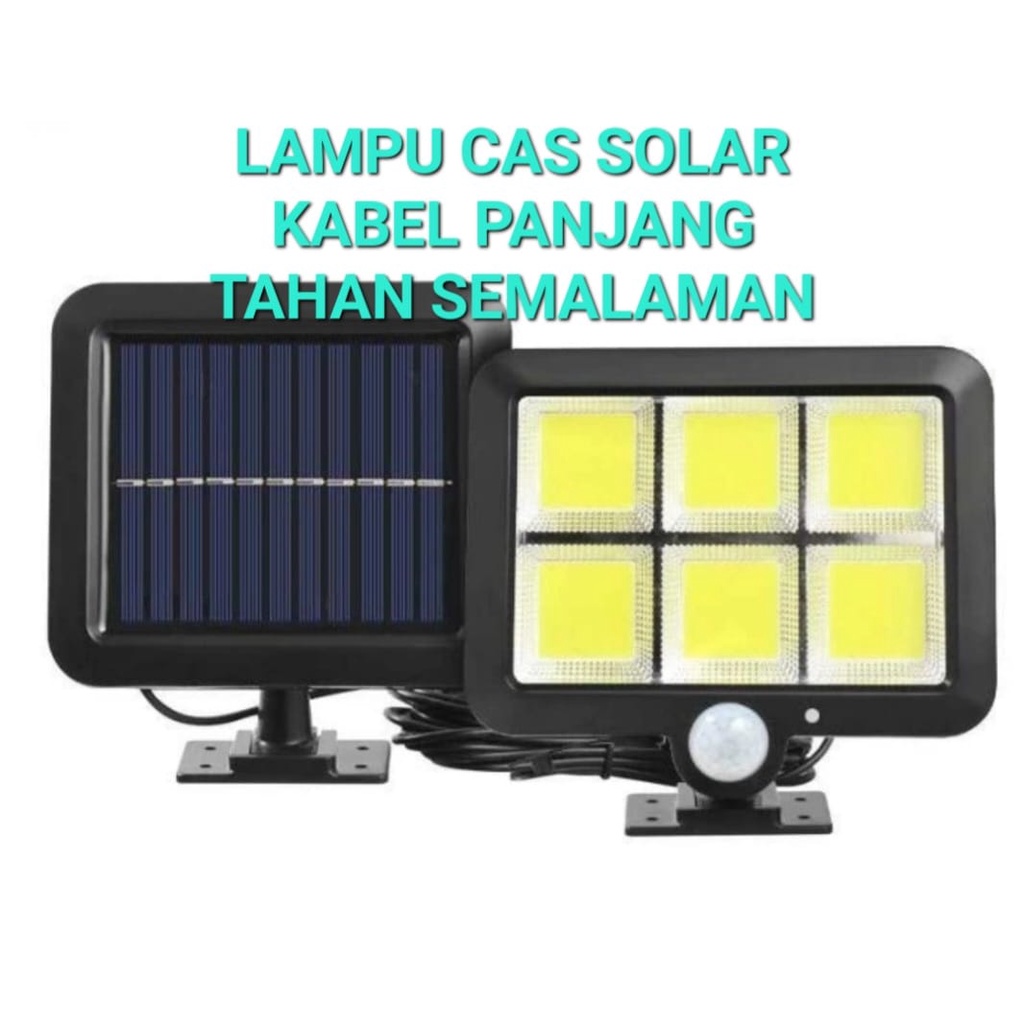 G660 ORIGINAL LAMPU LED CAS CASAN SOLAR PANEL TENAGA SURYA MATAHARI KABEL 5 METER PANJANG TAHAN SEMALAMAN WALL TEMBOK COB LAMP WATERPROOF CHARGE CHARGER DINDING G660  BISA TARUH DI DALAM RUMAH TIDAK PAKAI LISTRIK  Deskripsi Lampu solar wall Lampu taman