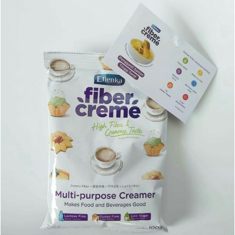 

Krimer bubuk Fiber Creme 100gr pengganti Santan dan Susu