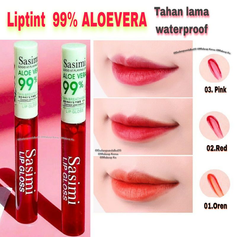 Lip Tint Super Long-Lasting Lipstick Tahan Lama untuk remaja dan anak sekolah