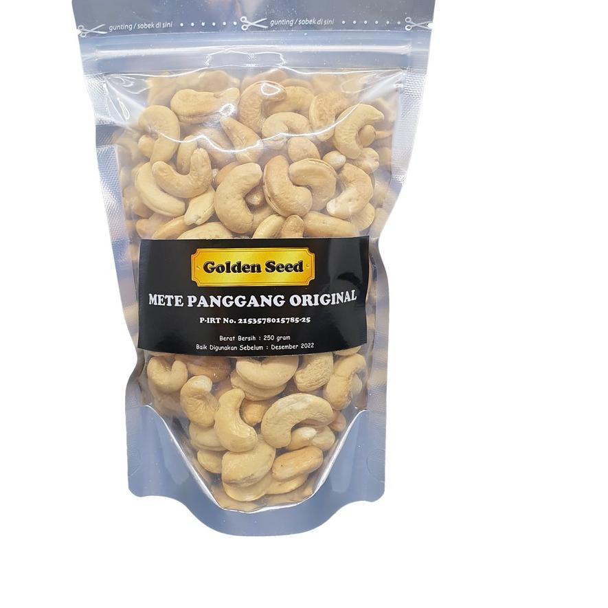 

Termurah[KP8]-KACANG METE PANGGANG SUPER 250 GRAM - MEDE OVEN MENTE ROASTED ORIGINAL 250GR