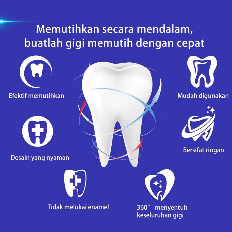 BREYLEE Pemutih Gigi Kuning | Penghilang Plak Bandel Pada Gigi [BPOM]