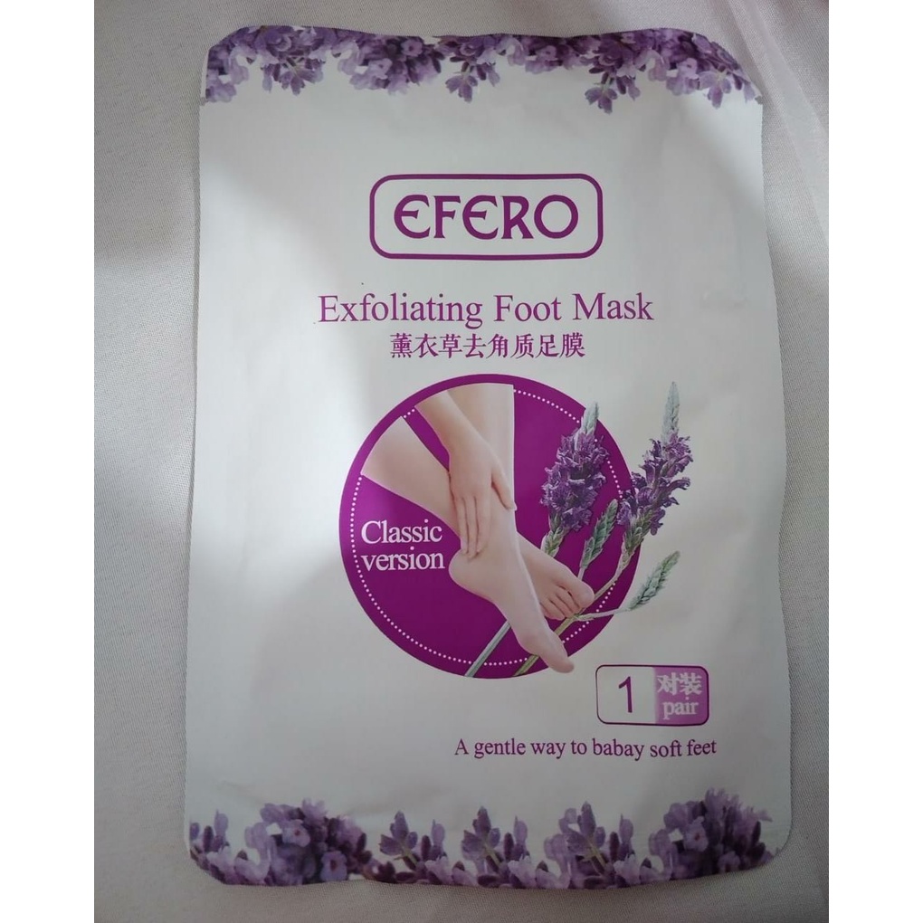 Efero Mask Foot Masker Kaki 35gr Original Melembabkan Kulit Kaki