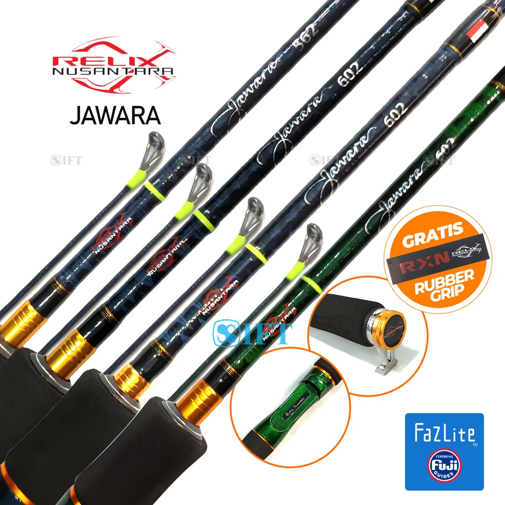 Joran Relix Nusantara JAWARA | Fuji Fazlite | Kolam Galatama Galapung Harian Mas Bawal Lele Patin RX
