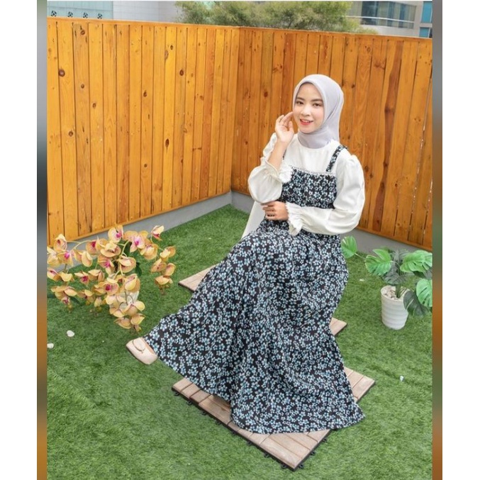 gamis bunga extu