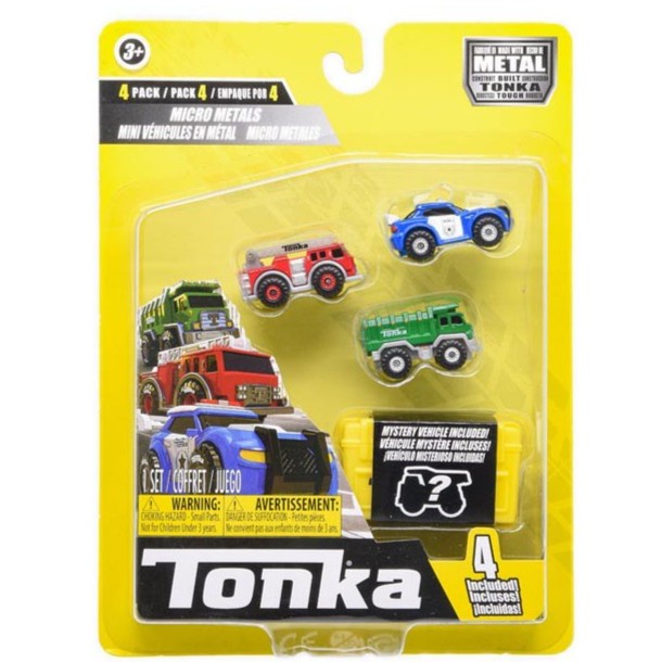 TONKA TKA21 POLICE FIRE GARBAGE N TRUCK ORIGINAL TERBARU