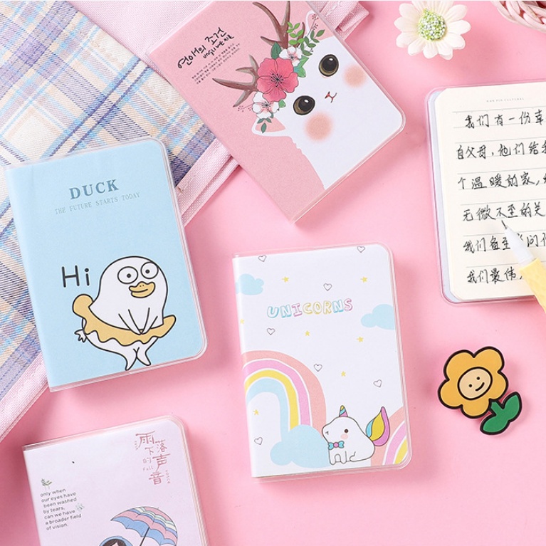 [COD] BUKU CATATAN MINI MOTIF KARAKTER LUCU CUTE BLOCK NOTE BUKU KECIL BUKU CATATAN KECIL NOTES MEMO