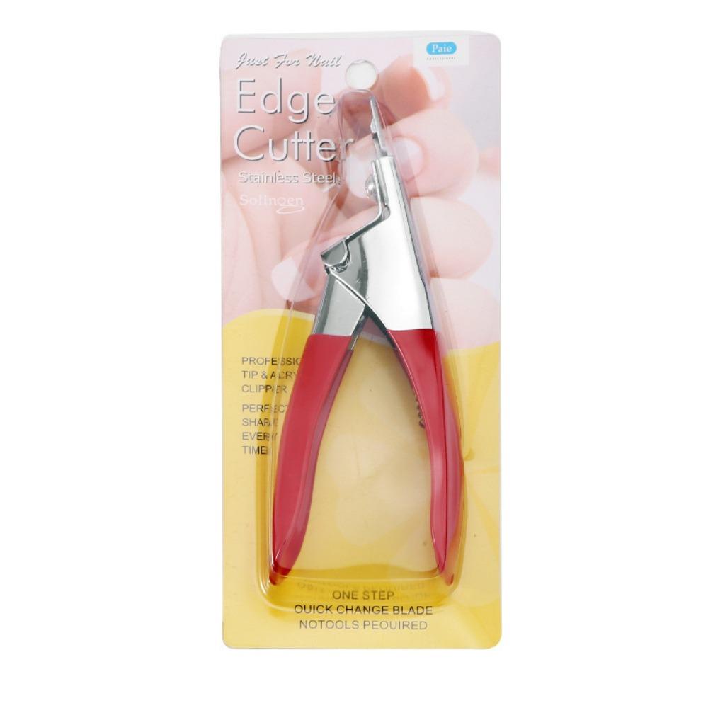 Nanas 2pcs Gunting Kuku 3arah Art Edge Cutter Pedicure Pemotong Ujung Kuku Buatan