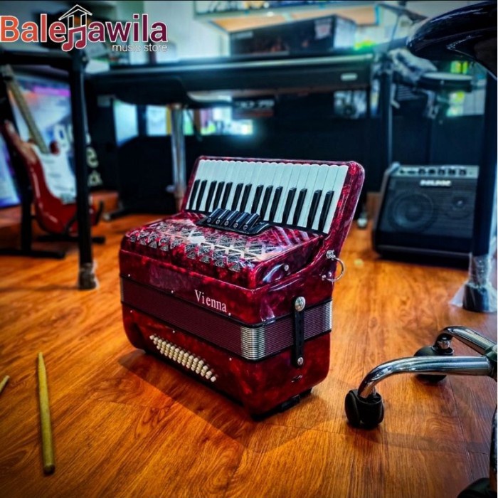 Gab Accordion Akordion Vienna + Hardcase Original