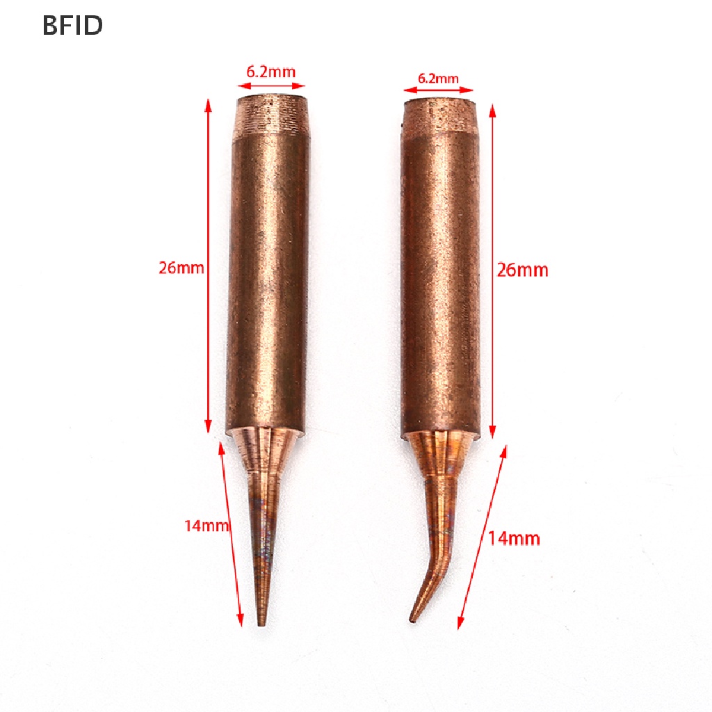 [BFID] 900m-t-i/is Bebas Oksigen solder Tembaga Ujung solder station tools tip Besi [ID]